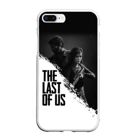 Чехол для iPhone 7Plus/8 Plus матовый с принтом THE LAST OF US в Новосибирске, Силикон | Область печати: задняя сторона чехла, без боковых панелей | gamer | player | stels | the last of us | the last of us part 2 | бегун | джоэл | каннибалы | охотники | сталкер | топляк | цикады | щелкун | элли