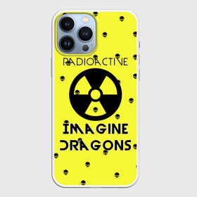 Чехол для iPhone 13 Pro Max с принтом Imagine Dragons radioactive в Новосибирске,  |  | Тематика изображения на принте: dragons | evolve | imagines | imagining | radioactive | вообрази драконов | имеджин драгонс | рок | хит