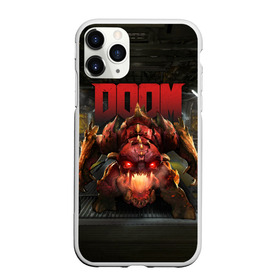 Чехол для iPhone 11 Pro Max матовый с принтом DOOM Pinky в Новосибирске, Силикон |  | 