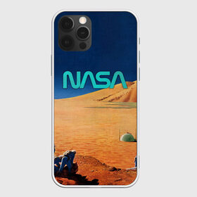 Чехол для iPhone 12 Pro Max с принтом NASA on Mars в Новосибирске, Силикон |  | Тематика изображения на принте: 