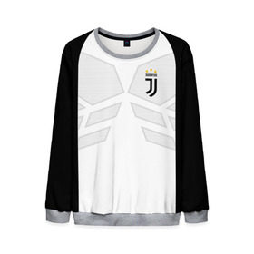 Мужской свитшот 3D с принтом JUVENTUS SPORT в Новосибирске, 100% полиэстер с мягким внутренним слоем | круглый вырез горловины, мягкая резинка на манжетах и поясе, свободная посадка по фигуре | cr7 | fc | football | football club | juve | juventus | ronaldo | sport | роналдо | спорт | спортивные | униформа | фирменные цвета | фк | футбол | футбольный клуб | ювентус