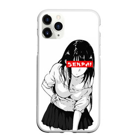 Чехол для iPhone 11 Pro матовый с принтом SENPAI в Новосибирске, Силикон |  | ahegao | anime | senpai | аниме | ахегао | культура | сенпай | тренд