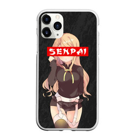 Чехол для iPhone 11 Pro матовый с принтом SENPAI (В ЦВЕТЕ) в Новосибирске, Силикон |  | ahegao | kawai | kowai | oppai | otaku | senpai | sugoi | waifu | yandere | ахегао | ковай | отаку | сенпай | яндере