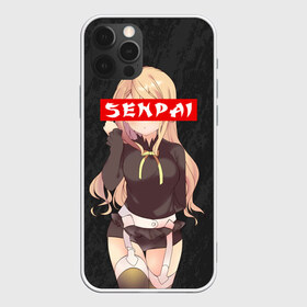 Чехол для iPhone 12 Pro Max с принтом SENPAI (В ЦВЕТЕ) в Новосибирске, Силикон |  | ahegao | kawai | kowai | oppai | otaku | senpai | sugoi | waifu | yandere | ахегао | ковай | отаку | сенпай | яндере