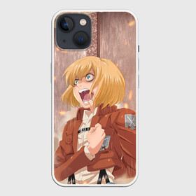 Чехол для iPhone 13 с принтом Армин в Новосибирске,  |  | anime | attack on titan | аниме | атака титанов