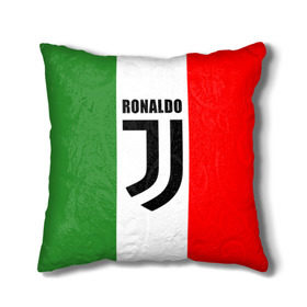 Подушка 3D с принтом Ronaldo Juventus Italy в Новосибирске, наволочка – 100% полиэстер, наполнитель – холлофайбер (легкий наполнитель, не вызывает аллергию). | состоит из подушки и наволочки. Наволочка на молнии, легко снимается для стирки | cr7 | cristiano ronaldo | football | juventus | криштиану роналду | роналдо | роналду | футбол | ювентус