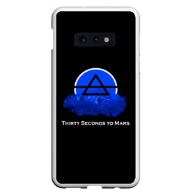 Чехол для Samsung S10E с принтом 30 Seconds to mars в Новосибирске, Силикон | Область печати: задняя сторона чехла, без боковых панелей | 30 seconds to mars | jared leto | punk | rock | thirty seconds to mars | альтернативный хип хоп | группа | джаред лето | инди поп | музыка | музыкальное произведение | ноты | панк | регги | рок | синти поп