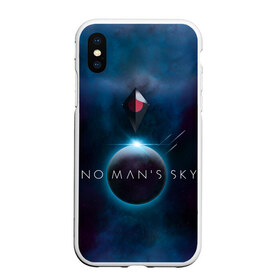 Чехол для iPhone XS Max матовый с принтом No Man’s Sky в Новосибирске, Силикон | Область печати: задняя сторона чехла, без боковых панелей | no man sky | no mans sky | no man’s sky | no man’s sky next