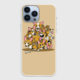 Чехол для iPhone 13 Pro Max с принтом Корги в Новосибирске,  |  | corgi | dog | dogs | корги | пес | порода | собака | щенки | щенок
