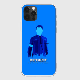 Чехол для iPhone 12 Pro с принтом Detroit:become human в Новосибирске, силикон | область печати: задняя сторона чехла, без боковых панелей | connor | cyberlife | detroit become human | deviant | kara | markus | ps4 | rk800 |  detroit: become human | детроит | детроит: стать человеком | игры | кара | коннор | конор | кэра | маркус | пиратs | эксклюзив