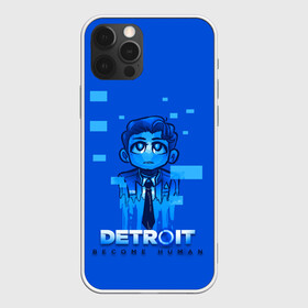 Чехол для iPhone 12 Pro с принтом Detroit:become human в Новосибирске, силикон | область печати: задняя сторона чехла, без боковых панелей | connor | cyberlife | detroit become human | deviant | kara | markus | ps4 | rk800 |  detroit: become human | детроит | детроит: стать человеком | игры | кара | коннор | конор | кэра | маркус | пиратs | эксклюзив