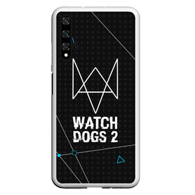 Чехол для Honor 20 с принтом WATCH DOGS 2 в Новосибирске, Силикон | Область печати: задняя сторона чехла, без боковых панелей | action | ct os | ded sec | fox | gamer | hacker | player | watch dogs | watch dogs 2 | знак лиса | хакер