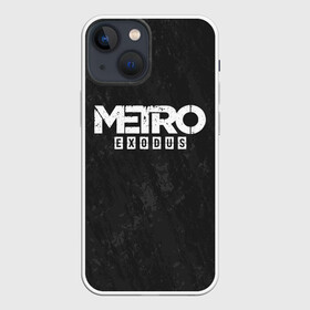 Чехол для iPhone 13 mini с принтом METRO EXODUS в Новосибирске,  |  | exodus | horror | metro exodus | survival | игры | исход | метро | метро 2035