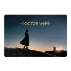 Магнитный плакат 3Х2 с принтом Doctor who в Новосибирске, Полимерный материал с магнитным слоем | 6 деталей размером 9*9 см | doctor who | tardis | доктор кто | тардис