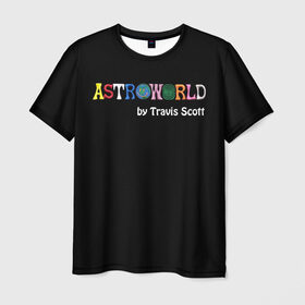 Мужская футболка 3D с принтом Travis Scott в Новосибирске, 100% полиэфир | прямой крой, круглый вырез горловины, длина до линии бедер | astroworld | hip hop | hiphop | rap | scott | travis | travis scott | travisscott | wish you were here | рэп | хип хоп | хипхоп