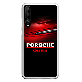 Чехол для Honor P30 с принтом Porsche design в Новосибирске, Силикон | Область печати: задняя сторона чехла, без боковых панелей | Тематика изображения на принте: auto | porsche | porsche ag | авто | автомобиль | дизайн | машина | порше | суперкар | тачка