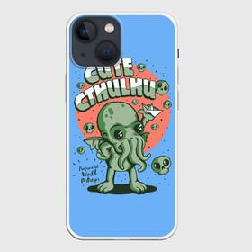 Чехол для iPhone 13 mini с принтом Ктулху в Новосибирске,  |  | cthulhu | cthulhu fhtagn | lovecraft | ктулху | лавкрафт