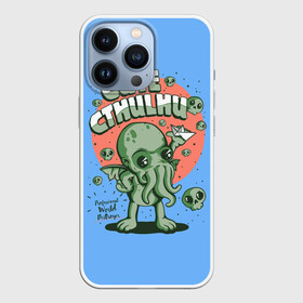 Чехол для iPhone 13 Pro с принтом Ктулху в Новосибирске,  |  | cthulhu | cthulhu fhtagn | lovecraft | ктулху | лавкрафт