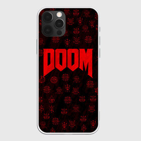 Чехол для iPhone 12 Pro Max с принтом DOOM в Новосибирске, Силикон |  | devil | doom | hell | mark of the doom slayer | slayer | ад | гарнил | дум | знаки | иероглифы | компьютерные игры 2019 | преисподняя | символ | солдат