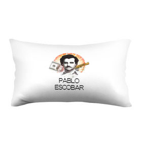 Подушка 3D антистресс с принтом Pablo Escobar в Новосибирске, наволочка — 100% полиэстер, наполнитель — вспененный полистирол | состоит из подушки и наволочки на молнии | escobar | loving pablo | эскобар