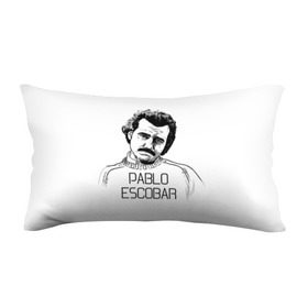 Подушка 3D антистресс с принтом Pablo Escobar в Новосибирске, наволочка — 100% полиэстер, наполнитель — вспененный полистирол | состоит из подушки и наволочки на молнии | escobar | loving pablo | эскобар