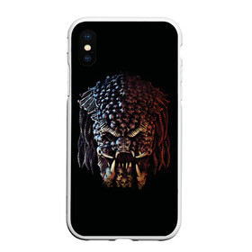 Чехол для iPhone XS Max матовый с принтом PREDATOR в Новосибирске, Силикон | Область печати: задняя сторона чехла, без боковых панелей | 90 е | alien | predator | алфи аллен | кино | оливия манн | пришельцы | фильмы | хищник | чужой | шейн блэк