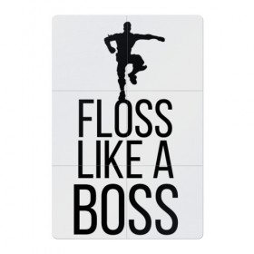 Магнитный плакат 2Х3 с принтом FLOSS LIKE A BOSS в Новосибирске, Полимерный материал с магнитным слоем | 6 деталей размером 9*9 см | 