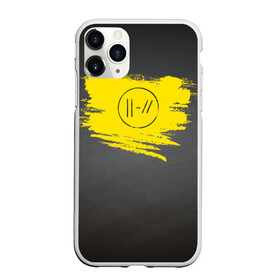 Чехол для iPhone 11 Pro матовый с принтом Twenty One Pilots в Новосибирске, Силикон |  | 21 пилот | top | twenty one pilots | двадцать один пилот | пилоты