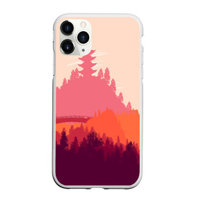 Чехол для iPhone 11 Pro матовый с принтом Firewatch в Новосибирске, Силикон |  | campo santo | firewatch | арт | вечер | вид | горы | закат | игра | лес | озеро | олень | пейзаж | пожарный дозор | солнце | холмы