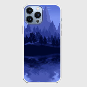 Чехол для iPhone 13 Pro Max с принтом Firewatch в Новосибирске,  |  | campo santo | firewatch | арт | вечер | вид | горы | закат | игра | лес | озеро | олень | пейзаж | пожарный дозор | солнце | холмы