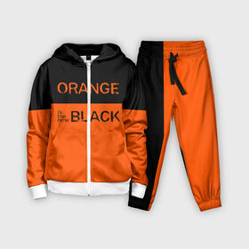 Детский костюм 3D с принтом Orange Is the New Black в Новосибирске,  |  | orange is the new black | оранжевый  хит сезона
