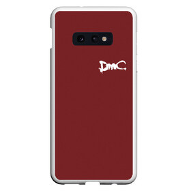 Чехол для Samsung S10E с принтом DEVIL MAY CRY (НА СПИНЕ) в Новосибирске, Силикон | Область печати: задняя сторона чехла, без боковых панелей | dante | devil may cry | devil may cry 5 | dmc | game | hell | play | sword | ад | данте | игры | компьютерные игры 2019 | меч