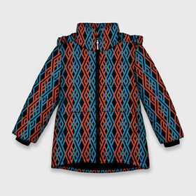Зимняя куртка для девочек 3D с принтом DARLING IN THE FRANXX в Новосибирске, ткань верха — 100% полиэстер; подклад — 100% полиэстер, утеплитель — 100% полиэстер. | длина ниже бедра, удлиненная спинка, воротник стойка и отстегивающийся капюшон. Есть боковые карманы с листочкой на кнопках, утяжки по низу изделия и внутренний карман на молнии. 

Предусмотрены светоотражающий принт на спинке, радужный светоотражающий элемент на пуллере молнии и на резинке для утяжки. | anime | darling in the franxx | heroes | manga | аниме | герои | дарлинг | манга