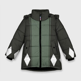 Зимняя куртка для девочек 3D с принтом BLEACH KISUKE URAHARA в Новосибирске, ткань верха — 100% полиэстер; подклад — 100% полиэстер, утеплитель — 100% полиэстер. | длина ниже бедра, удлиненная спинка, воротник стойка и отстегивающийся капюшон. Есть боковые карманы с листочкой на кнопках, утяжки по низу изделия и внутренний карман на молнии. 

Предусмотрены светоотражающий принт на спинке, радужный светоотражающий элемент на пуллере молнии и на резинке для утяжки. | anime | bleach | form | heroes | ichigo | kisuke | manga | urahara | аниме | блич | броня | герои | ичиго | костюм | манга