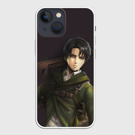 Чехол для iPhone 13 mini с принтом Levi Ackerman в Новосибирске,  |  | attack | titan | аккерман | арлерт | армин | атака | гуманоид | йегер | манга | микаса | монстры | мутант | титанов | эрен