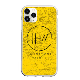 Чехол для iPhone 11 Pro матовый с принтом TWENTY ONE PILOTS TOP в Новосибирске, Силикон |  | 21 pilots | 21p | music | rock | top | trench | twenty one pilots | группа | музыка | рок