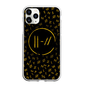 Чехол для iPhone 11 Pro матовый с принтом TWENTY ONE PILOTS TOP в Новосибирске, Силикон |  | 21 pilots | 21p | music | rock | top | trench | twenty one pilots | группа | музыка | рок