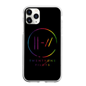 Чехол для iPhone 11 Pro матовый с принтом TWENTY ONE PILOTS TOP в Новосибирске, Силикон |  | 21 pilots | 21p | music | rock | top | trench | twenty one pilots | группа | музыка | рок