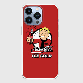 Чехол для iPhone 13 Pro с принтом NUKA COLA в Новосибирске,  |  | 101 | 111 | 76 | atom cats | bethesda | brotherhood of steel | fallout | nuka cola | outcast | tunnel snakes | vault | war | братство стали | бункер | война | убежище | фолаут | фоллаут | ядеркола