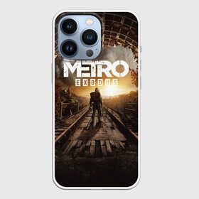 Чехол для iPhone 13 Pro с принтом METRO EXODUS | МЕТРО ИСХОД в Новосибирске,  |  | exodus | horror | metro exodus | survival | игры | исход | метро | метро 2035