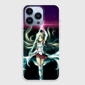 Чехол для iPhone 13 Pro с принтом Yuuki Asuna в Новосибирске,  |  | 2022 | art | online | sword | аниме | асуна | битер | кирито | манга | мастера | меча | молния | онлайн | чёрный мечник