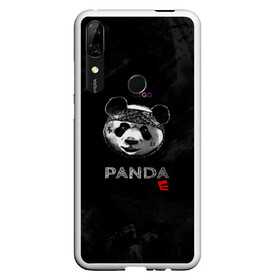 Чехол для Honor P Smart Z с принтом Cygo - panda E в Новосибирске, Силикон | Область печати: задняя сторона чехла, без боковых панелей | cygo | panda e | rap | бандана | гепард | голова | леонид вакальчук | медведь | мы бежим с тобой как будто от гепарда | надпись | панда е | реп | репер | рэп | рэпер | сайго | суго | цуго