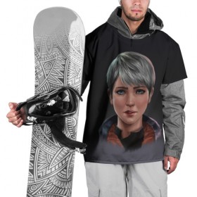 Накидка на куртку 3D с принтом Kara fan art в Новосибирске, 100% полиэстер |  | Тематика изображения на принте: 2038 | become | connor | dbh | detroit | gamer | human | kara | андроид | девиант | детройт | кара | квест | коннор | маркус