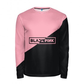 Мужской лонгслив 3D с принтом Black Pink в Новосибирске, 100% полиэстер | длинные рукава, круглый вырез горловины, полуприлегающий силуэт | Тематика изображения на принте: black pink | blackpink | square two | square up | дженни ким | лалиса манобан