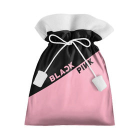 Подарочный 3D мешок с принтом BlackPink в Новосибирске, 100% полиэстер | Размер: 29*39 см | Тематика изображения на принте: blackpink | k pop | music | блэк пинк | дженни | джису | лис | музыка | розэ