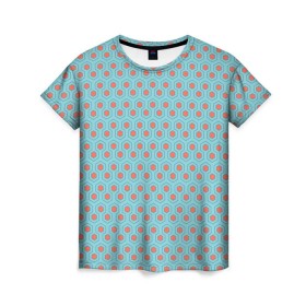 Женская футболка 3D с принтом BTS - IDOL - (RM) в Новосибирске, 100% полиэфир ( синтетическое хлопкоподобное полотно) | прямой крой, круглый вырез горловины, длина до линии бедер | k pop | rm | арэм | джун | ким | корейцы | нам | орнамент | узор