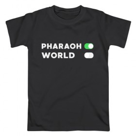 Мужская футболка хлопок с принтом ФараОН в Новосибирске, 100% хлопок | прямой крой, круглый вырез горловины, длина до линии бедер, слегка спущенное плечо. | deaddynasty | pharaoh | phuneral | фараон