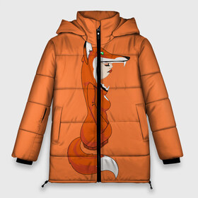 Женская зимняя куртка 3D с принтом Барышня Лиса в Новосибирске, верх — 100% полиэстер; подкладка — 100% полиэстер; утеплитель — 100% полиэстер | длина ниже бедра, силуэт Оверсайз. Есть воротник-стойка, отстегивающийся капюшон и ветрозащитная планка. 

Боковые карманы с листочкой на кнопках и внутренний карман на молнии | fox | foxes | girl | hoody | барышня | девочка | девушка | женщина | лис | лиса | лисица | лисицы | лисой | лисы | оранжевый | толстовка | худи