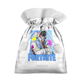 Подарочный 3D мешок с принтом Fortnite Fan Art в Новосибирске, 100% полиэстер | Размер: 29*39 см | Тематика изображения на принте: fortnite | save | the | world | битва | борьба | выживани | зомби | королевская | монстры | симулятора | фортнайт