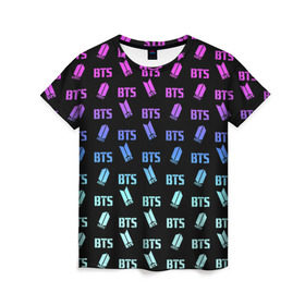 Женская футболка 3D с принтом BTS в Новосибирске, 100% полиэфир ( синтетическое хлопкоподобное полотно) | прямой крой, круглый вырез горловины, длина до линии бедер | bangtan boys | beyond the scene | bts | k pop | music | арэм | ви | джей хоуп | джин | музыка | сюга | чимин | чонгук